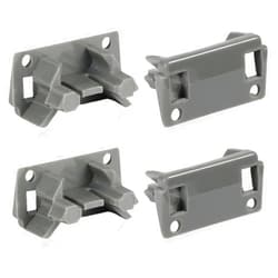 KOZHOM [Upgraded] W10195622 Dishwasher Rack Stop Clip, Upper Dishrack Slide Rail Rear Stop fit for Whirlpool, Kenmore Dishwasher, Replaces AP4566222, PS11750071, 1872168 (4 Pack)