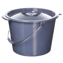 Medline Commode Bucket with Lid and Handle Case