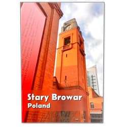 Photomagnet Stary Browar Poznan, Fridge Magnet