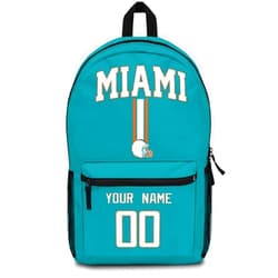 ANTKING Miami Backpacks Travel Bags Custom Any Name Number for Men Women Gifts