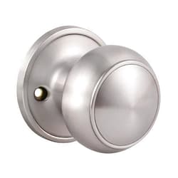 Knobonly 1 Pack Dummy Door Knob Pull/Push Function Single Side Handleset Satin Nickel Finish