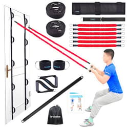 Brebebe Door Anchor Strap for Resistance Exercise, Resistance Bands Full Body Workout for Bench Press, Deadlift, Smith Barbell Squat, Multi Functional Home Gym