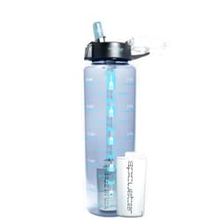 Epic Water Filters Epic Nalgene Filtered Motivational Water Bottle | Water Bottles With Times To Drink | USA Made Bottle and Filter | Dishwasher Safe | BPA Free with Time Marker | Removes 99.99% Tap Water Impurities