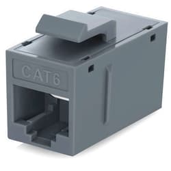 Everest Media Solutions Everest 24-Pack Cat6 RJ45 Keystone Coupler - Female to Female - Gray - Ethernet Cable Extender