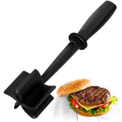 New Era Creators Professional Heat Resistant Ground Beef/Hamburger/Potato Masher | Nylon Ground Beef Chopper Tool | Hambuger Smasher Safe for Non-Stick Cookware