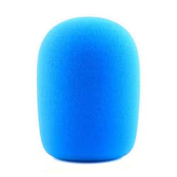 LEFXMOPHY Pop Filter for Rode Podmic Procaster Podcaster NT1 NT1-A NT2-A NT-USB K2 NT1000 NT2000 Windscreen Replacement Foam Cover Pod Mic WS2 Microphone Sky Blue Wind Screen Muffler
