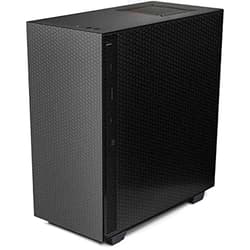 Skinit Decal Gaming Skin Compatible with NZXT H510 Compact ATX Mid-Tower Case - Skinit Originally Designed Black Hex Design