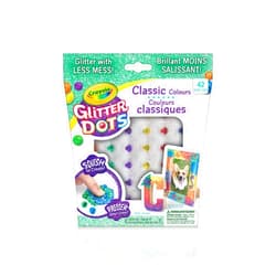Crayola : Glitter Dots / Classic Colours (Bilingual)