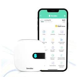 Sensibo Air - Smart Air Conditioner Controller. Apple HomeKit Certified. 60-Seconds Installation. Maintains Comfort and Energy Saving Features. Compatible with Google, Alexa, Apple HomeKit & Siri