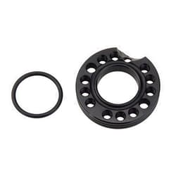 GOOFIT Black 28mm Carburetor Spacer Adapater Intake Manifold Spinner Plate Replacement for 50cc 70cc 90cc 125cc Sunl Taotao NST ATV Quad Pit Bike
