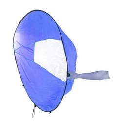 QSTNXB Kayak Sail, EVA Foldable Kayak Boat Wind Sail, Portable Downwind Kayak Sail Kit, for Kayaks, Canoes, Inflatable Boats, Paddle Board Boating Supplies(Blue)