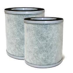 Nispira 3-in-1 True HEPA Activated Carbon Filter Replacement Compatible with Elechomes Air Purifier EPI236/ EP1236, 2 Pack