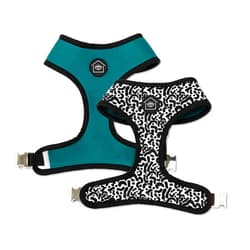 Jonathan Adler Now House for Pets by Jonathan Adler Jonathan Adler: Now House Leo Reversible Harness, Large | Stylish, Fashionable, and Functional Way to Keep Your Dog Looking Great | Adorable Dog Accessories