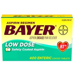American Standart Bayer Low Dose Aspirin Regimen (400 ct.) AS