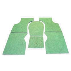Carrelli Sound Proofing Complete Carpet Felt Set for Morris Minor 1000