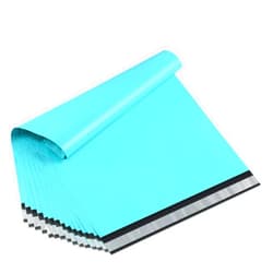 UCGOU 12x15.5 Poly Mailers Teal Shipping Bags Self-Sealing Waterproof and Tear-Proof 50 Pack