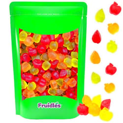 Fruidles Fall Season Apple Orchard Gummi Candy Holiday Treats, Delicious Gummy Candy, Fun and Festive Snacking, Party Favor, 8oz (Half-Pound)