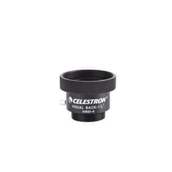 Celestron 93653-A 1.25-Inch Visual Back Metal Adapter (Black)