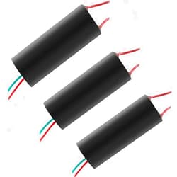 Azuocn 3pcs High Voltage Generator DC 6-12V to 400kV Boost Step-Up Inverter Arc Pulse Generator Power Module High Voltage Transformer (400 KV)