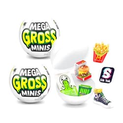 5 Surprise Mega Gross Minis by ZURU Boys Mystery Collectible Minis Brands Parody, Toys for Boys and Girls 3+, Halloween Toy