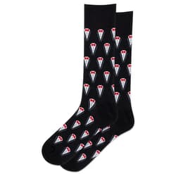 Hot Sox Men's Fun Conversation Starter Crew Socks-1 Pair Pack-Cool Funny Pop Culture Gifts