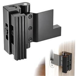 Hareon Portable Door Lock, Door Reinforcement Lock, Portable Door Lock for Travel - No Drilling, Interior Doors for Apartments, Hotels, bedrooms