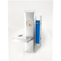 Maxtech America Apartment/Office Heavy Duty Mortise Entrance Lever Lockset Satin Chrome Finish Right Hand (Left Hand)