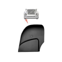 KOZAK Bumper Air Flow Deflector Right Passenger Side compatible with Volvo VNL 2004-2017 PLUS Volvo Logo and KOZAK Reflective Vest