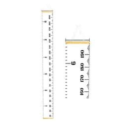 PandaEar Baby Height Growth Chart Ruler| Kids Boys Girls | Removable Wall Decor Measurement 79
