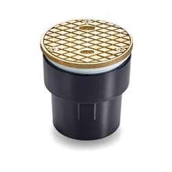 Zurn CO-AB3 ABS Adjustable Finished Area Cleanout with Nickel Bronze Cover, 3
