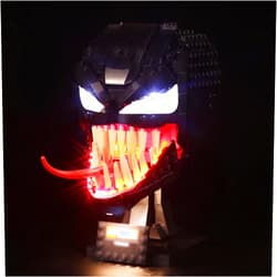 cooldac Light Kit for Lego Venom Helmet, Compatible with Lego 76187 Set (Without Model)