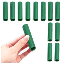 Lvifloae 12PCS Garden Stake Joint,Trellis Clips Support Stakes Connectors Plant Stake Connector for Garden Stakes Connectors (11mm 16mm Inner Diameter Connecting Pipe) (11mm Inner Diameter Connecting Pipe)