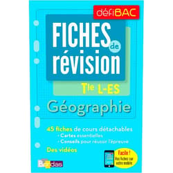 Loïc Hamandjian DéfiBac Fiches de révision Géographie Tle L-ES