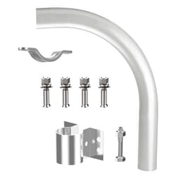 Konlite Mounting Arm Kits for Dusk to Dawn Area Lights, Barn Lights, Yard Light and LED Security Light. Sliver Gray Finish