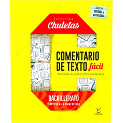 Spanish Edition by María Teresa Caro Valverde (Author), María González García (Author) Format: Kindle Edition Comentario de texto fácil para bachillerato (CHULETAS) (Spanish Edition)