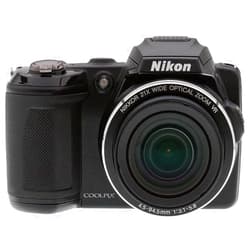 Nikon COOLPIX L120 14.1 MP Digital Camera with 21x NIKKOR Wide-Angle Optical Zoom Lens and 3-Inch LCD (Black) (OLD MODEL) (Renewed)
