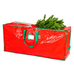 Handy Laundry, Christmas Tree Storage Bag - Stores 7.5 Foot Artificial Xmas Holiday Tree, Durable Waterproof Material, Zippered Bag, Carry Handles. Protects Against Dust, Insects and Moisture.