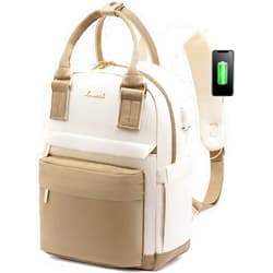 LOVEVOOK Mini Backpack for Women Stylish Waterproof Backpack Purse with USB Port, Cute Bookbag for College School Travel