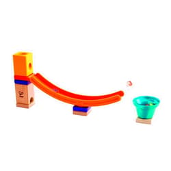 Hape Quadrilla Mega Skatepark Marble Run Attachment, 17 Pieces, Multicolor