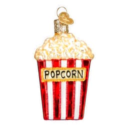 Old World Christmas Ornaments: Ballpark Foods Glass Blown Ornaments for Christmas Tree, Popcorn