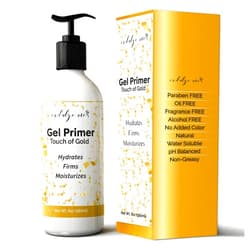 IndulgeMe Conductive Gel - Facial Hydrating Leave-On Gel Primer, Hyaluronic Acid, Collagen Peptide, Niacinamide, Vitamin E, Gold Foil