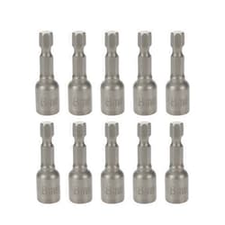 Rannb Hex Shank Magnetic Power Nut Driver Bit Set 8mm Hex Socket 1.65