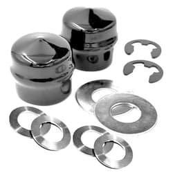 HD Switch Wheel Hardware Kit replaces Husqvarna Craftsman Poulan Jonsered 532124959 Tractor Mower Includes Thrust Washers, Washers, E-Clips & Hub Caps