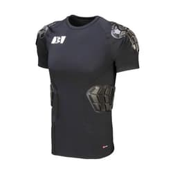 G-Form Men's Pro-X3 Short Sleeve Shirt - Protective Baselayer Shirt for Biking - Breathable Padded Compression Undershirt