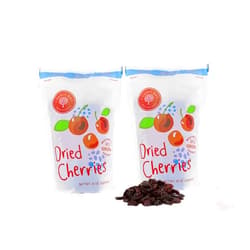 Cherry Bay Orchards - Dried Montmorency Tart Cherries - Pack of Two 16 oz Bags (32oz Total) - 100% Domestic, Natural, Kosher Certified, Gluten-Free, and GMO Free - Packed in a Resealable Pouch