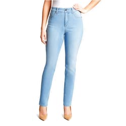 Gloria Vanderbilt Womens Amanda Classic High Rise Tapered Jean Plus Size
