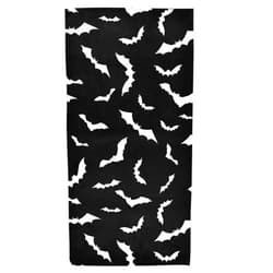 Wamika Black Bats Hand Bath Towel Shower Towels Set Happy Halloween Witch Pumpkin Spooky Boo Kitchen Hanging Gym Fingertip Bathroom Towel Highly Absorbent