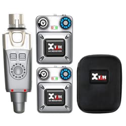 Xvive U4R2 Wireless in-Ear Monitoring System with 2 Receivers and Case Bundle
