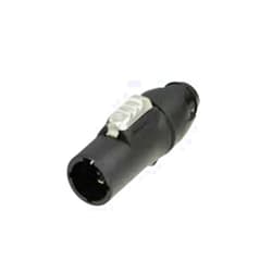 Usbargainsound.com NEUTRIK NAC3MX-W-TOP 20A True1 Power IN Locking Cable Mount, Black