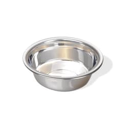 Van Ness 64-Ounce Lightweight Dish, Large, Stainless Steel